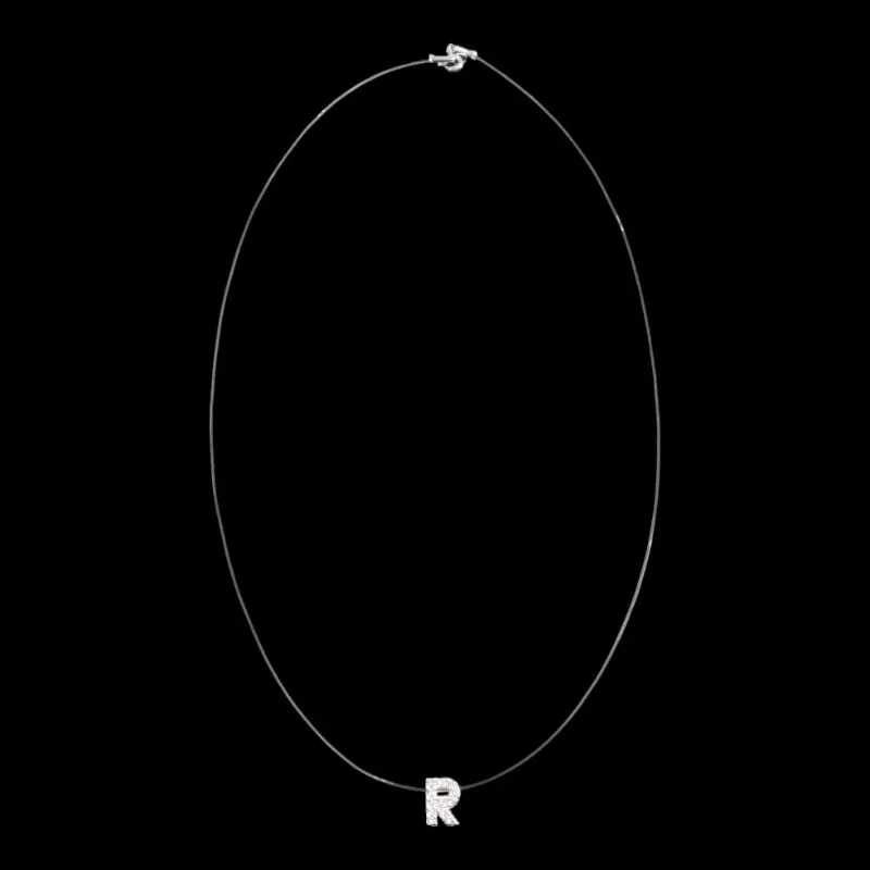 PONTO DE LUZ NAYLON LETRA CRAVEJADA ( R )