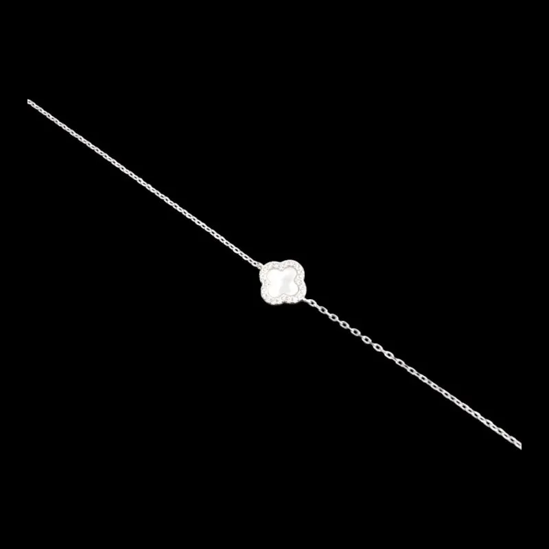 PULSEIRA TREVO VAN CLEEF MADRE PEROLA