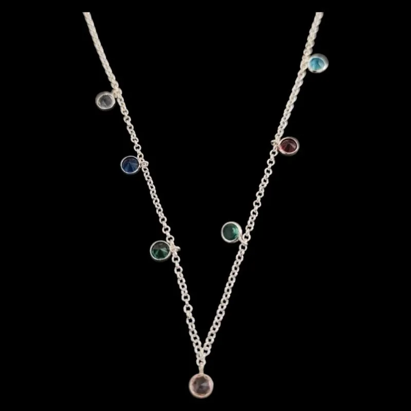 CHOKER REDONDO COLORIDO 5 MM