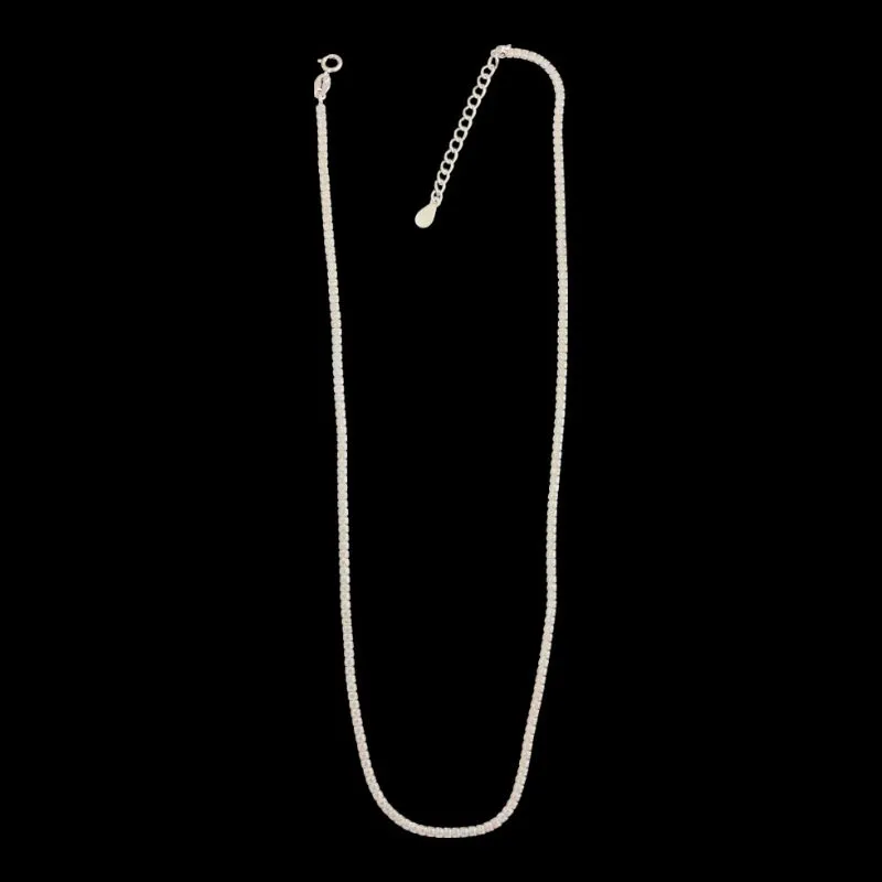 GARGANTILHA RIVIERA 40CM 2MM INTEIRA CRAVEJADA